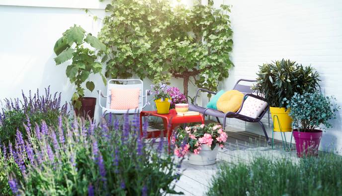 loft urban rond 25cm oker